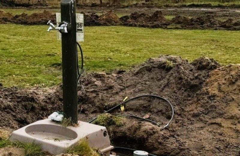 Uitbreiding comfortplaatsen op veld Horst